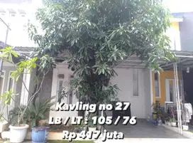 Aset BTN Semarang.Rumah&Kavling Cluster GrahaSafira,Gayamsari,Semarang