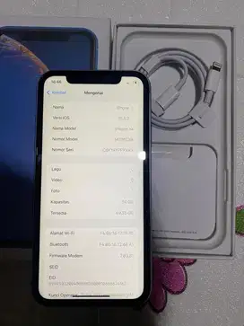 Iphone xr 64gb ex inter warna blue