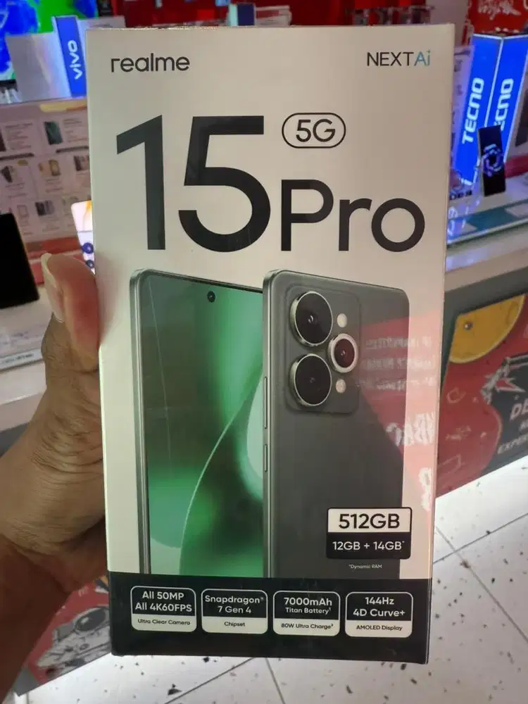 REALME 15 pro ram 12/512 5G.cicilan paylater/kartukredit/ktp
