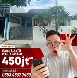 Dijual rumah 1 lantai di kota cirebon