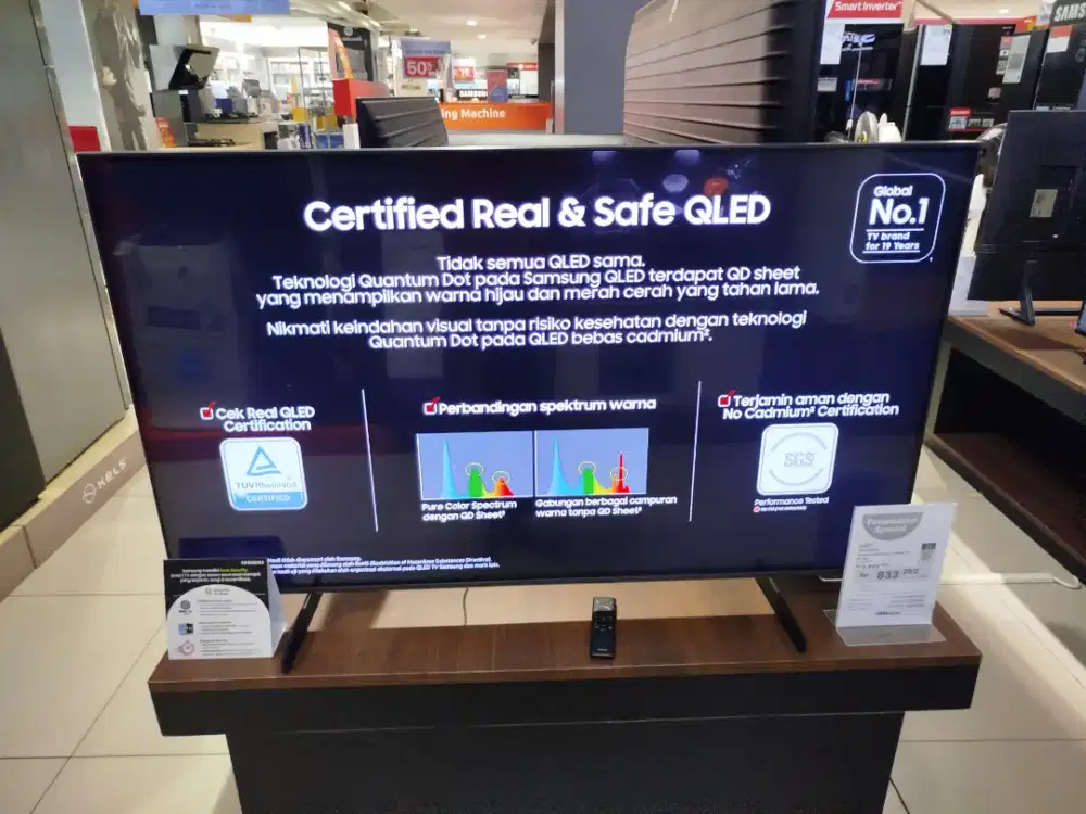 SAMSUNG QA50Q8F5AKXXD LED SMART TV 4K 50
