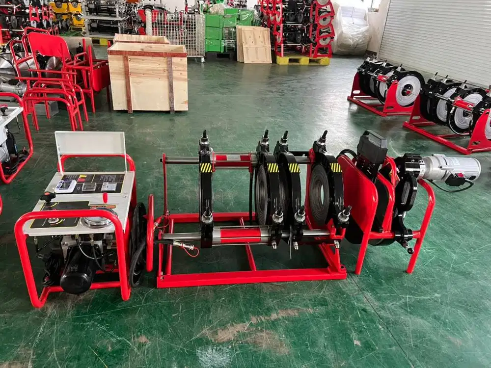 Mesin Las Pipa HDPE Hydraulic Type SHD 250 Ukuran Pipa 63mm - 250mm