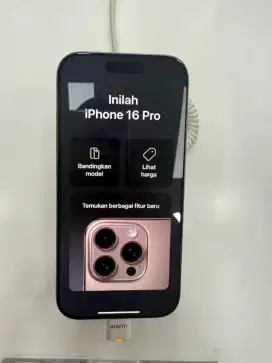 Promo cicilan IPhone 16 Pro 128 Bunga 0% Fre 2x cicilan