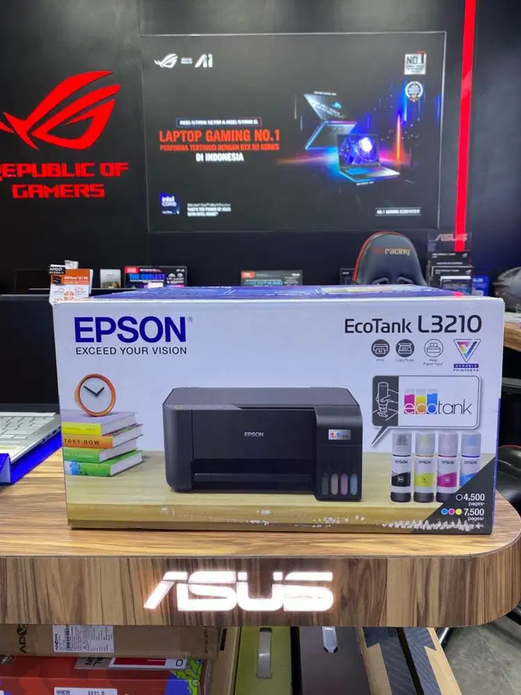 Cicilan Ringan Tanpa CC Printer Epson Ecotank L3210 Modal KTP