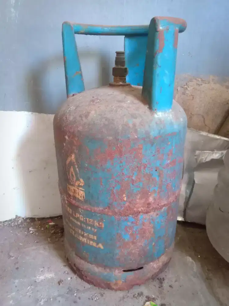 Tabung gas elpiji LPG 12kg kaki keropos