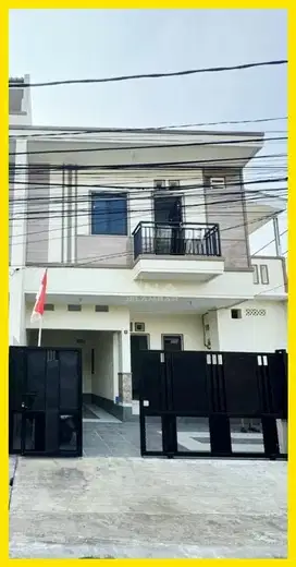 ANA RUMAH BARU POSISI HUK UK 8X13M DI DURI KEPA, TANJUNG DUREN