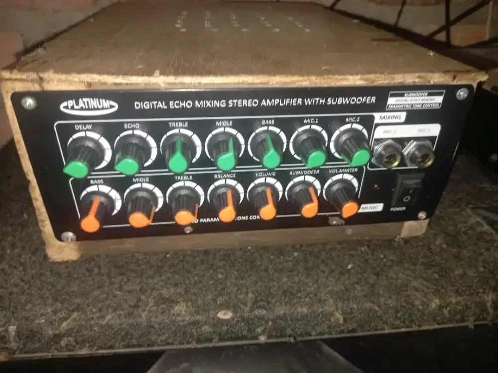 Mesin speaker aktif DMS
