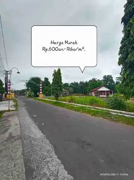 Jual Tanah Murah Strategis diTirtomartani Kalasan