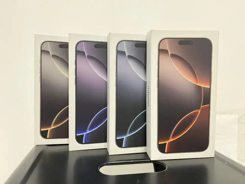 New Iphone 16 Pro Max, Stok limit garansi Resmi iBox bisa di cicil