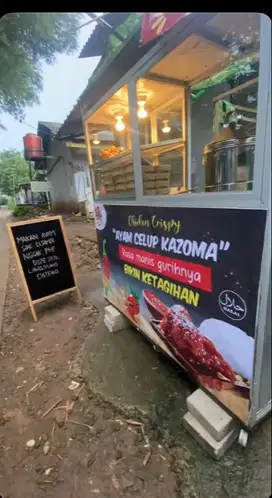 Gerobak mie ayam baso