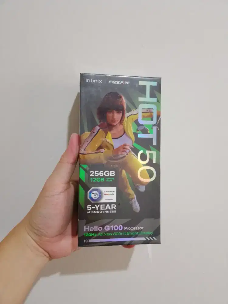 Infinix Hot 50 6/256, BARU Garansi Resmi, Bisa COD