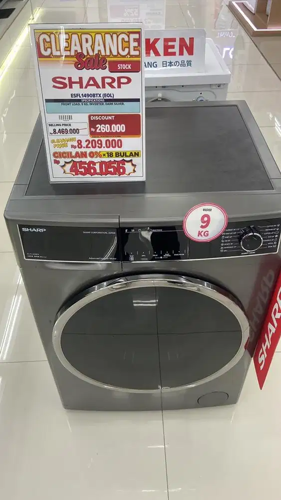 Sharp Mesin cuci
