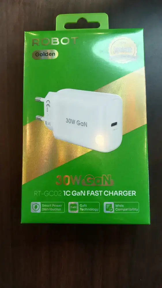 ROBOT Charger Super Fast Charging 30W RT-GC02
