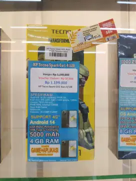 Hp TECNO SPARK GO 1