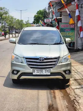 INNOVA 2.0 G AT LUXURY 2014 UNIT ISTIMEWA PAJAK PANJANG LOW KM GRESH !