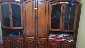 lemari jati plus block teak driver tahun 82