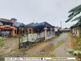 rumah type 150/200m2 di jl.intansari belakang unlam