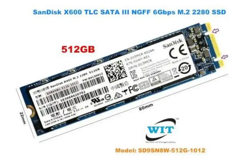 SSD M2 SATA 128GB