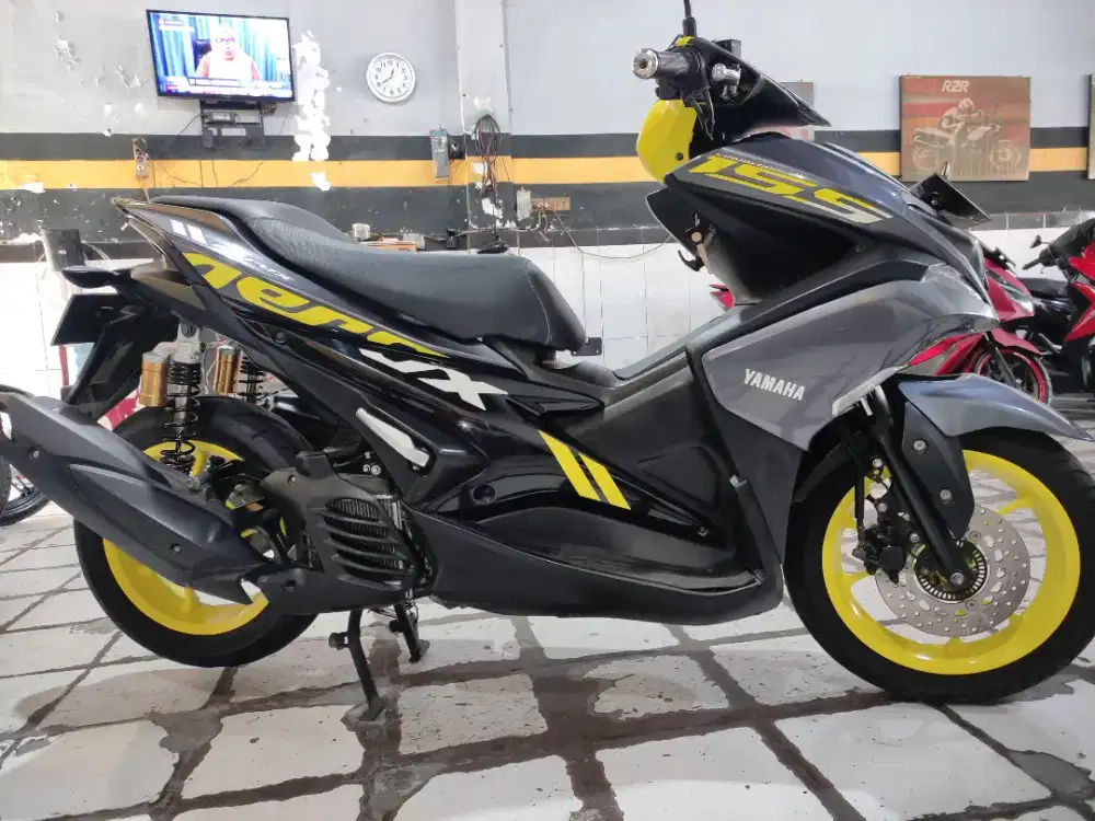 Aeox 155 VVA 2019 top condition mulus full ori warna favorit