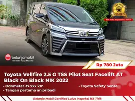 [GARANSI 5TH] Toyota Vellfire 2.5 G TSS Pilot Seat Facelift 2022 2023
