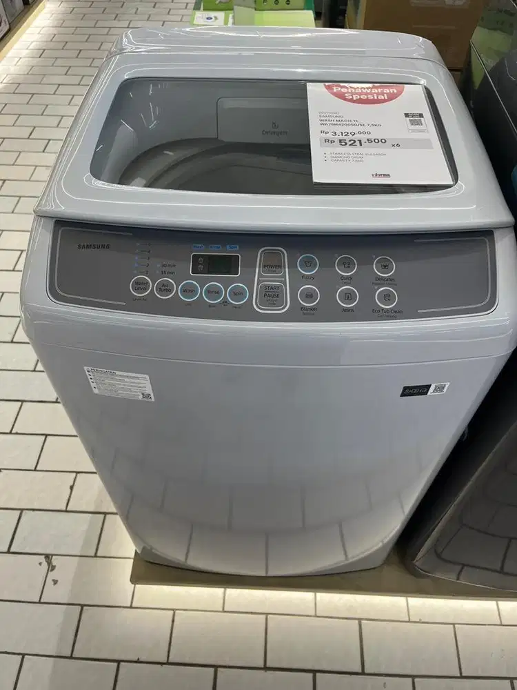 SAMSUNG WASH MACH TL WA75H4200SG/SE 7.5KG