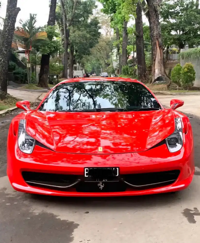 FERRARI 458 ROSSO CORSA 2013 italia coupe 2012 aventador