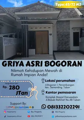HUNIAN EKSKLUSIF DENGAN SUASANA TENANG & NYAMAN