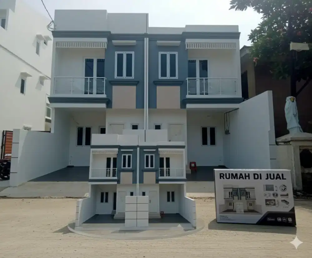Rumah cempaka timur1V Dekat  gudang garam