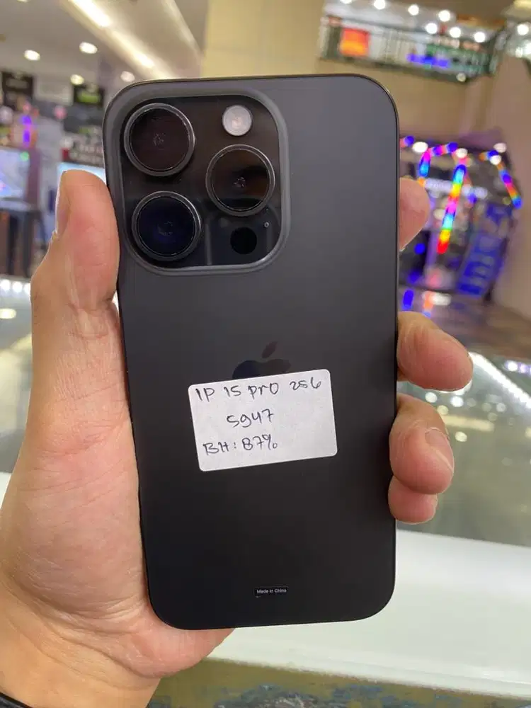 Second 15 pro 256GB resmi