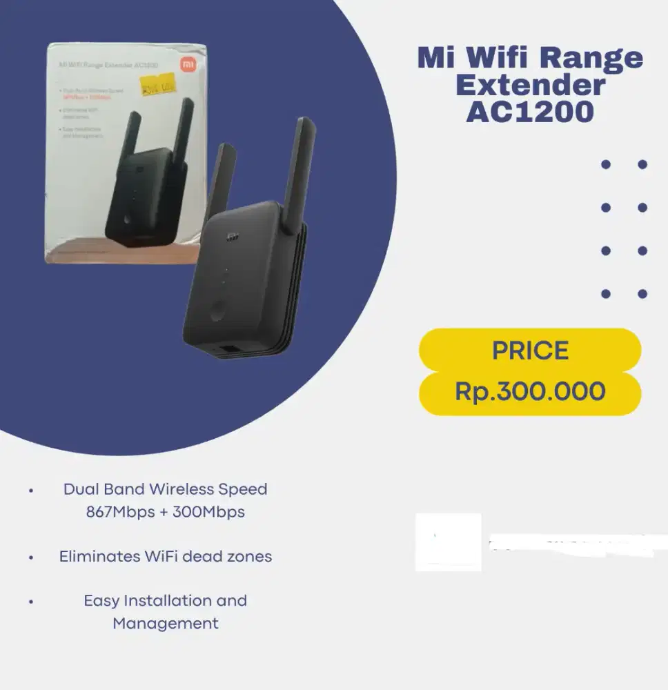 Mi WiFi Range Extender AC1200