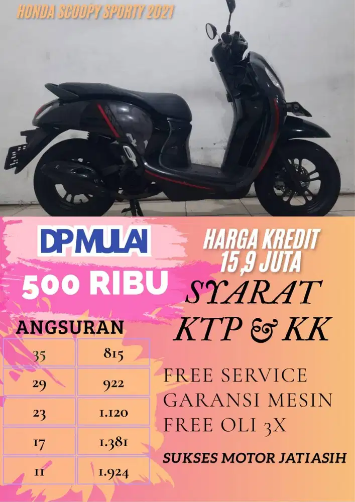 HONDA SCOOPY SPORTY 2021