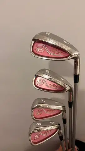 Full set golf japan ladies mizuno efil pink original