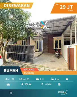 Disewakan Rumah Bagus Terawat Siap Huni di Blimbing, Kota Malang