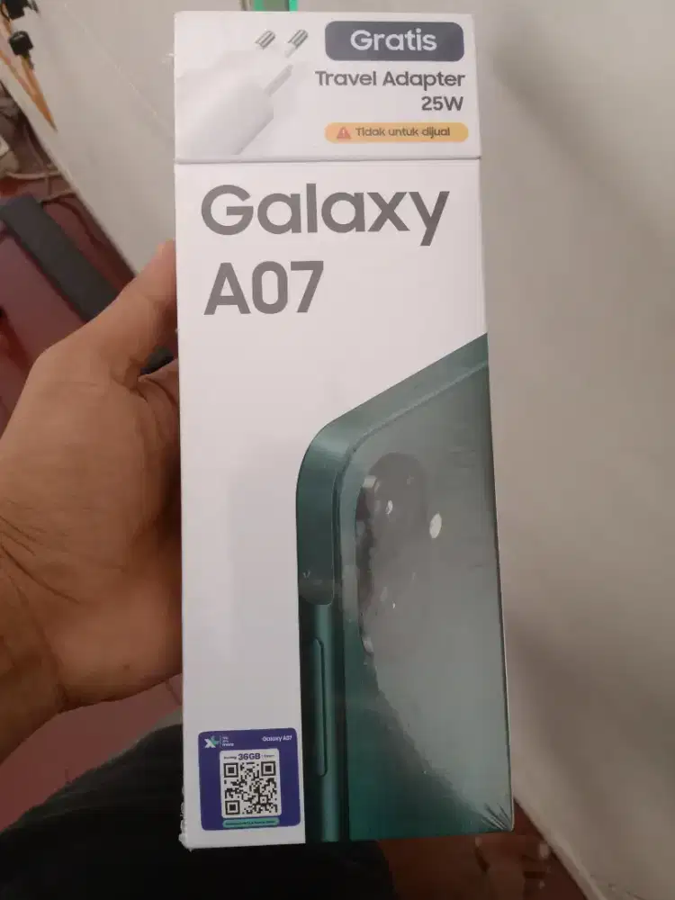new samsung galaxy a07 4/64 gransi 1thn