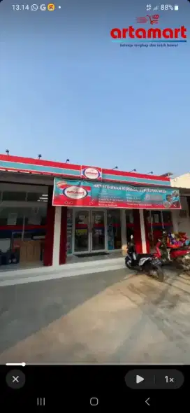 Dijual Tanah dan Bangunan Siap Pakai / Komersil