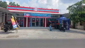 Dijual Tanah dan Bangunan Minimarket Strategis Siap Usaha