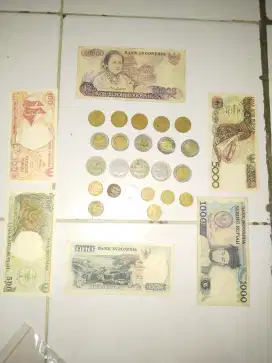 Uang lama kertas koin