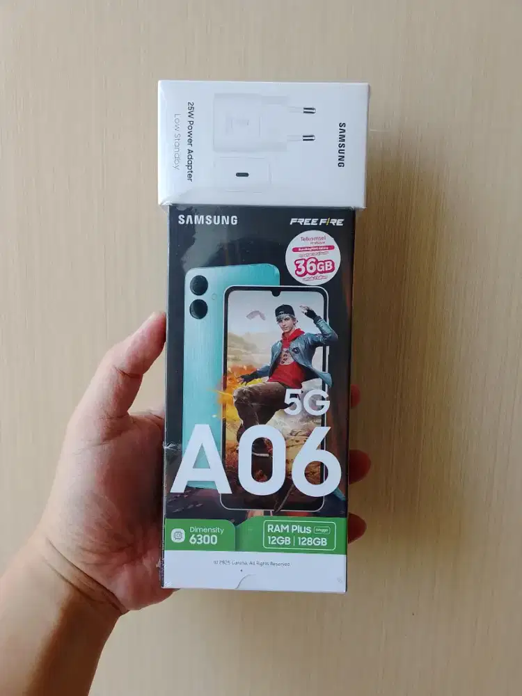 Samsung Galaxy A06 5G 6/128, BARU Garansi Resmi, Bisa COD