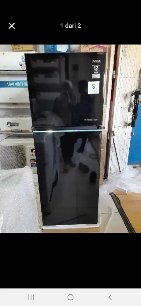 KULKAS 2 PINTU AQUA AQR 285 RAP INVERTER