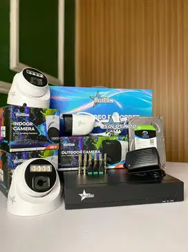 Paket cctv fullcolor Free Pasang
