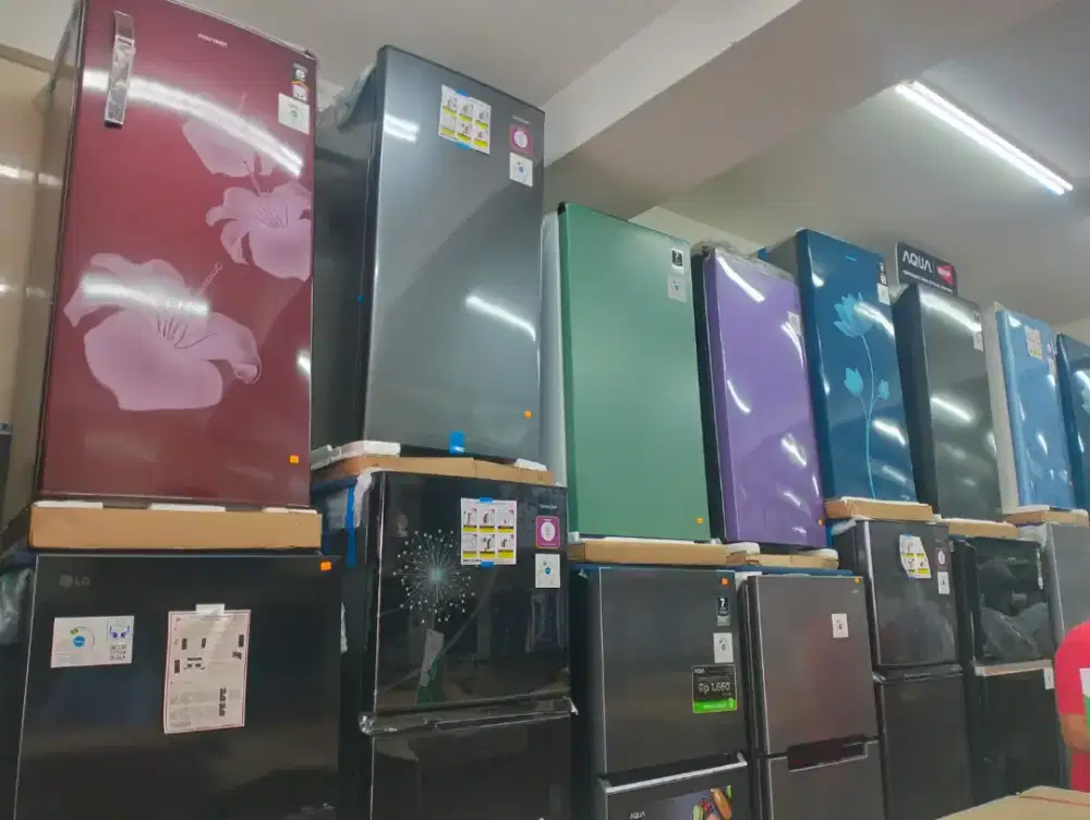 PROMO KULKAS 1,2,4 PINTU READYY BERBAGAI MERK