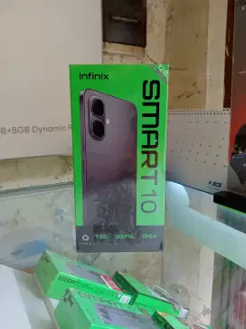 Fast respon WA saja Infinix Smart 10 4+4/128 Garansi resmi 1thn