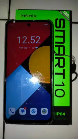 Hp infinix smart 10 ram 8 4+4/128Gb