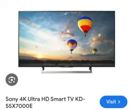 Sony Smart Internet TV 55 4K UHD KD-55X7000E