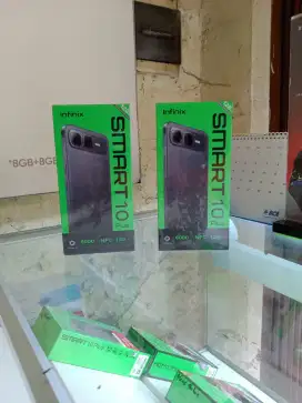 Fast respon WA Infinix Smart 10Plus NFC 8+8/128 Garansi resmi 1thn