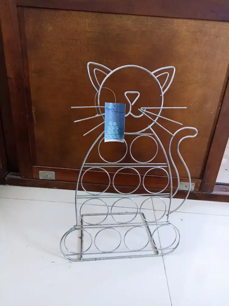 Rak Aqua Gelas Isi 12 Berbentuk Kucing