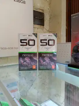 Fast respon wa Infinix Note 50 8+8/256 Garansi resmi 1thn