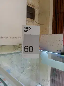 Fast Respon WA Oppo A60 8+8/256 Garansi resmi 1thn