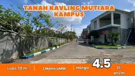 Tanah Kavling Belakang UMM – Dekat Kampus & Fasilitas Umum