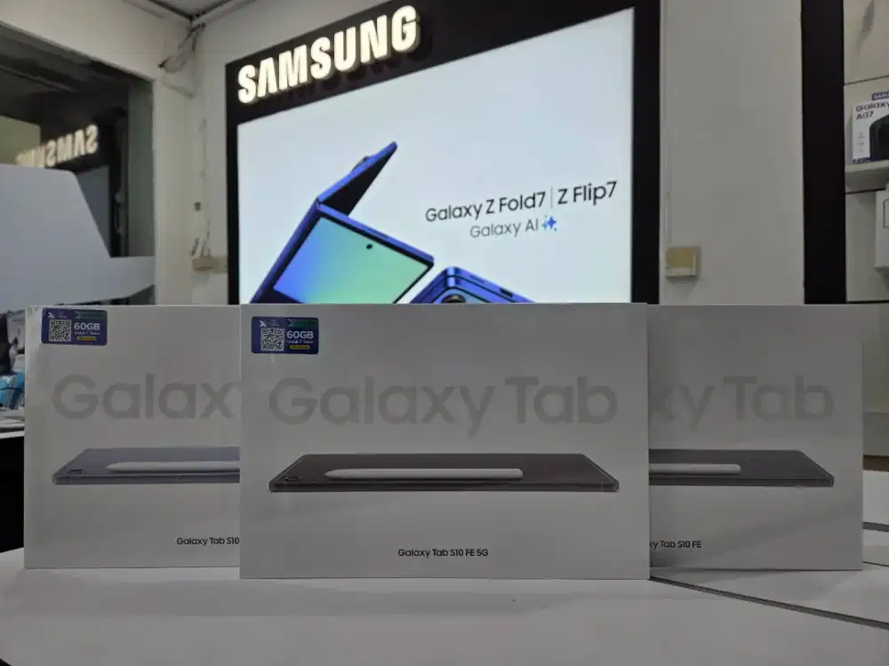 New Promo Samsung Tab S10fe 5g dan Wifi Original Garansi Resmi SEIN